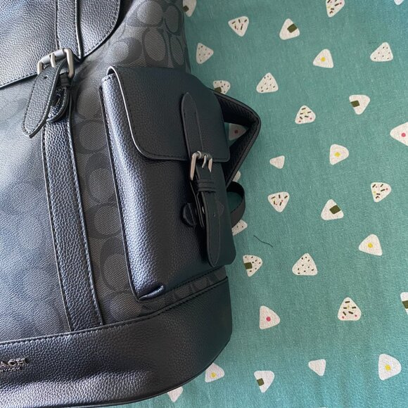 Coach Monogram Drawstring Backpack - Picture 7 of 13